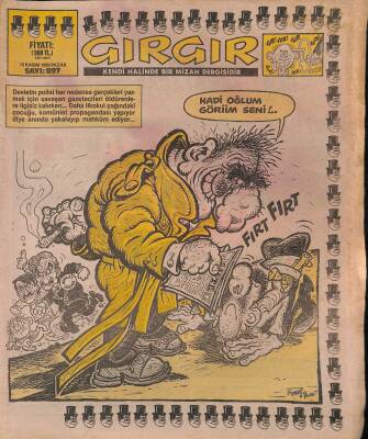 Gırgır Mizah Dergisi Sayı987 12 Kasım 1989 NDR21525 - 1