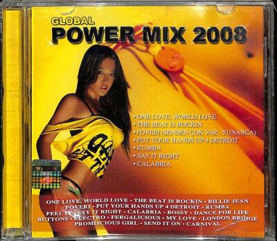 Global Power Mix 2008 * ( İkinci El ) CD Müzik CD1578 - 1