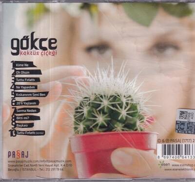 Gökçe *Kaktüs Çiçeği* ( İkinci El ) CD Müzik CD1095 - 2