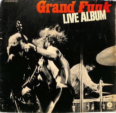 Grand Funk – Live Album (1970 - Almanya) LP ***TEK PLAK*** - 1