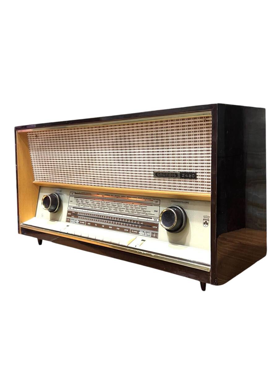 GRUNDIG 720 Lambalı 7FM Li Nostalji Koleksiyonluk Antika Radyo RDY19 - 1