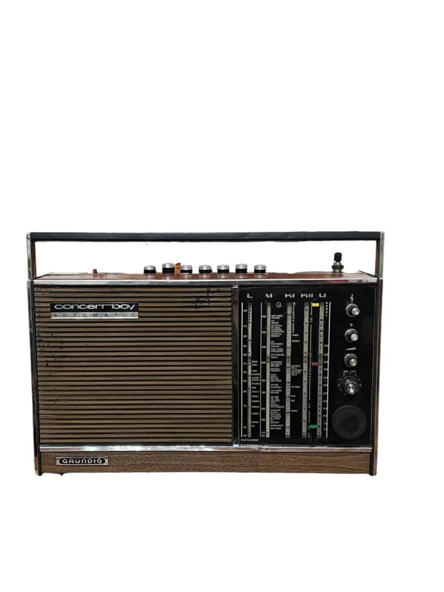 GRUNDIG Concerdboy Otomatik Nostalji Antika Radyo RDY1 - 1