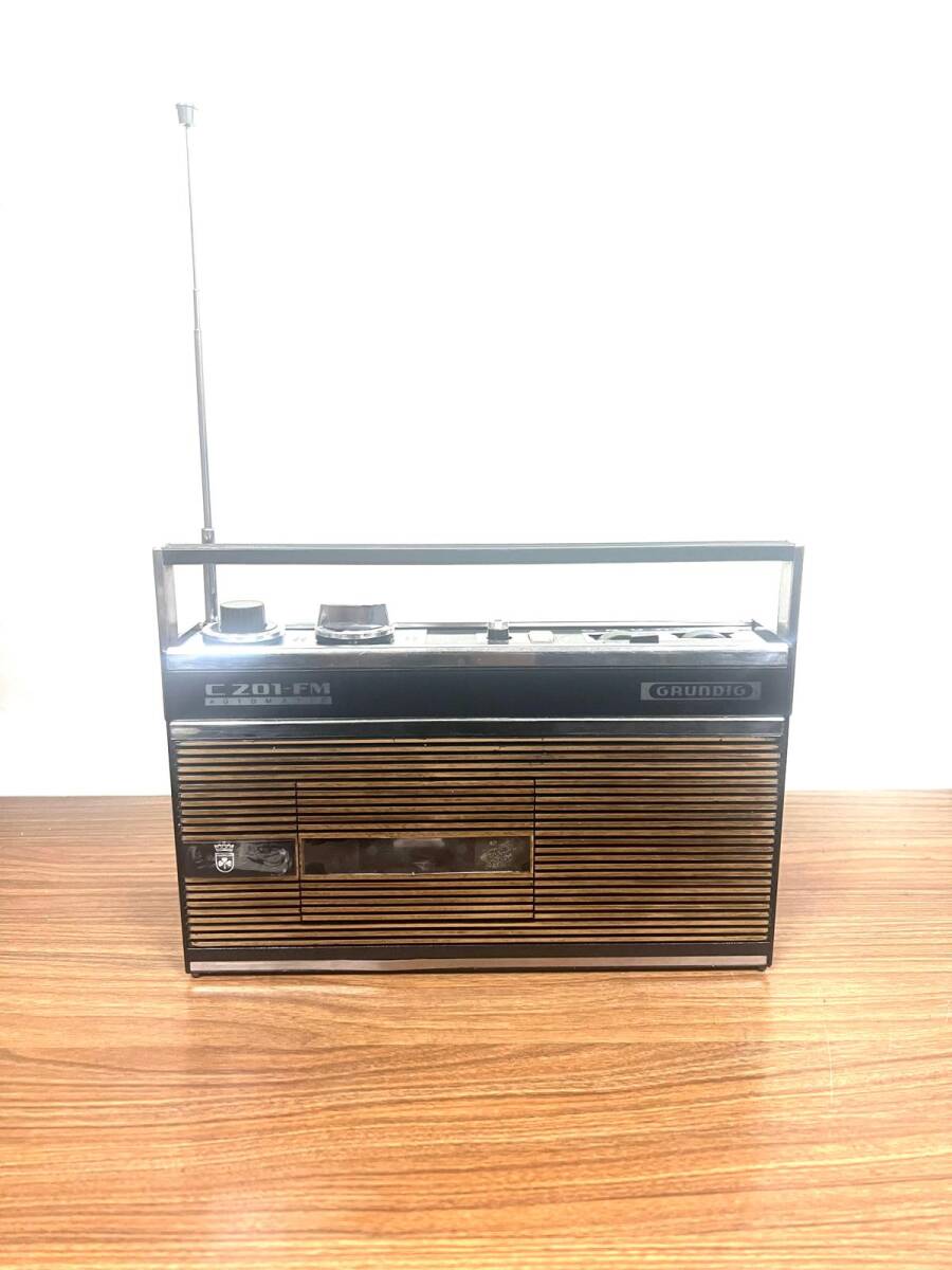 GRUNDIG /Grundig C201-FM Automatic Antika Nostalji Radyo+Kasetçalar RDY104 - 1