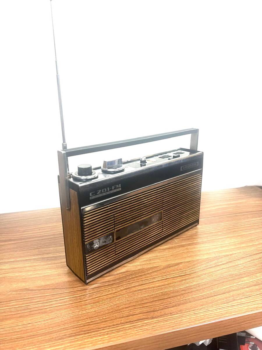 GRUNDIG /Grundig C201-FM Automatic Antika Nostalji Radyo+Kasetçalar RDY104 - 3