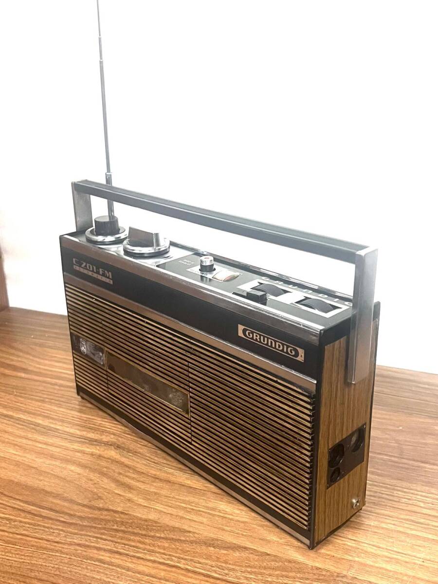 GRUNDIG /Grundig C201-FM Automatic Antika Nostalji Radyo+Kasetçalar RDY104 - 2