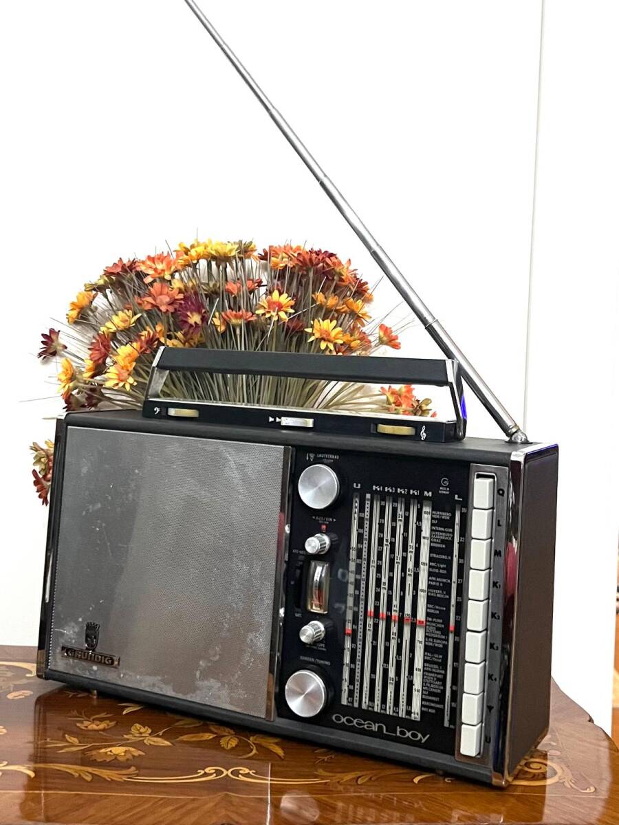 GRUNDIG Transıstor 3000 Ocean boy Nostalji Koleksiyonluk Antika Nostalji Radyo RDY21 - 3