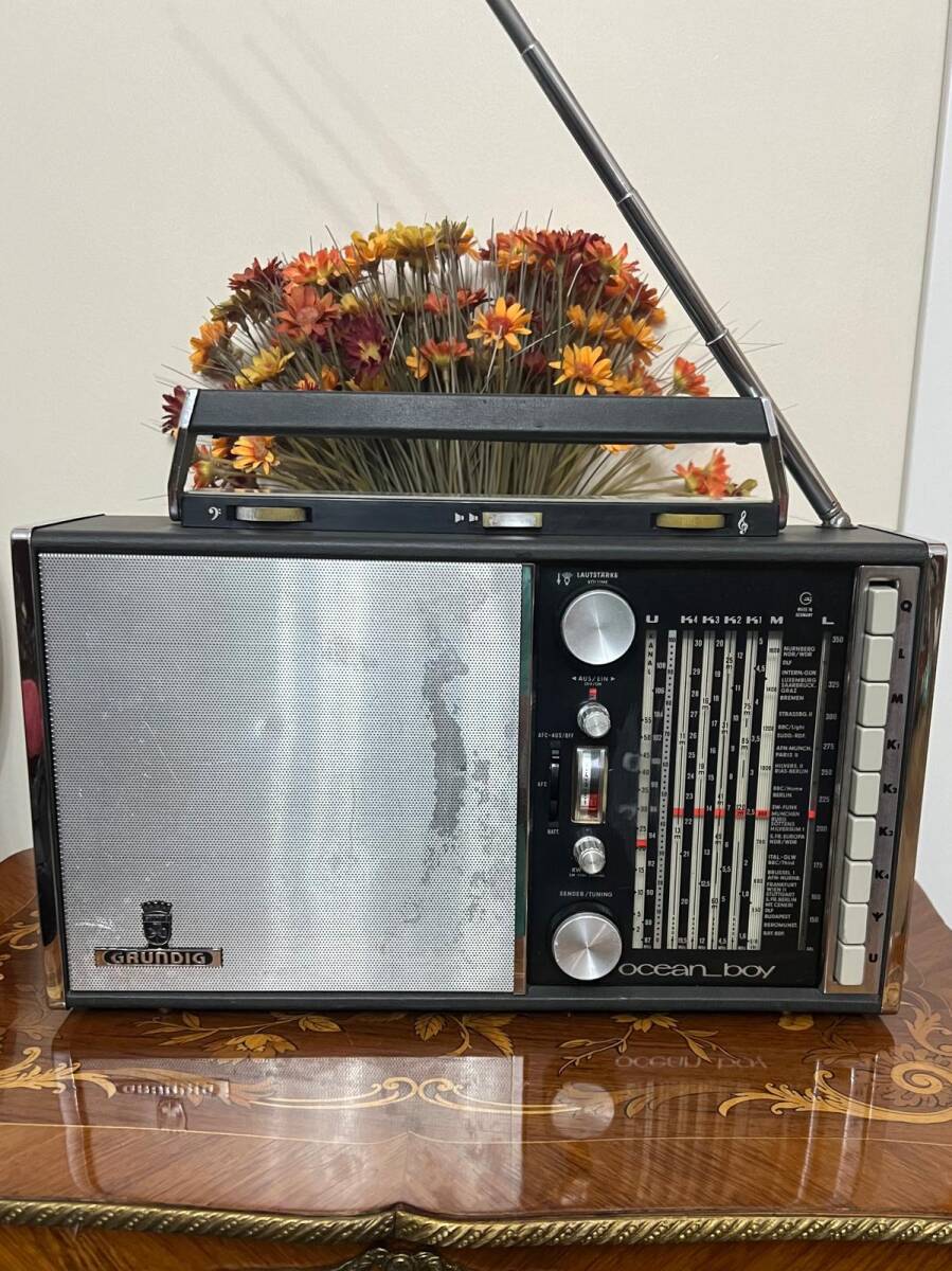 GRUNDIG Transıstor 3000 Ocean boy Nostalji Koleksiyonluk Antika Nostalji Radyo RDY21 - 6