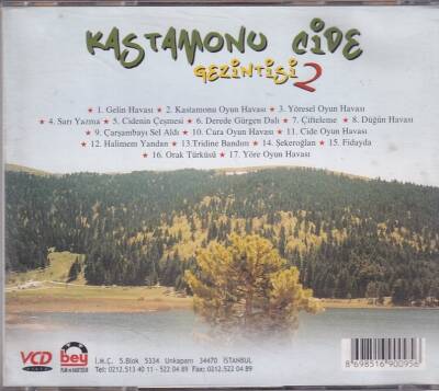 Grup Aslar *Kastamonu Cide Gezintisi * ( İkinci El ) CD Müzik CD850 - 8