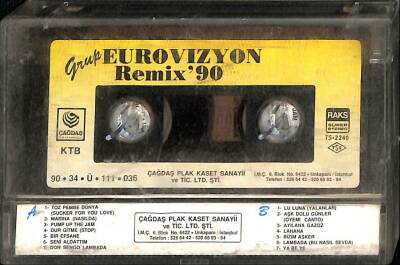 Grup Eurovizyon Remix 90* Kaset KST16881 - 2