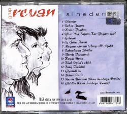 Grup Revan - Sineden (Sıfır Ürün) CD Müzik CD1805 - 2