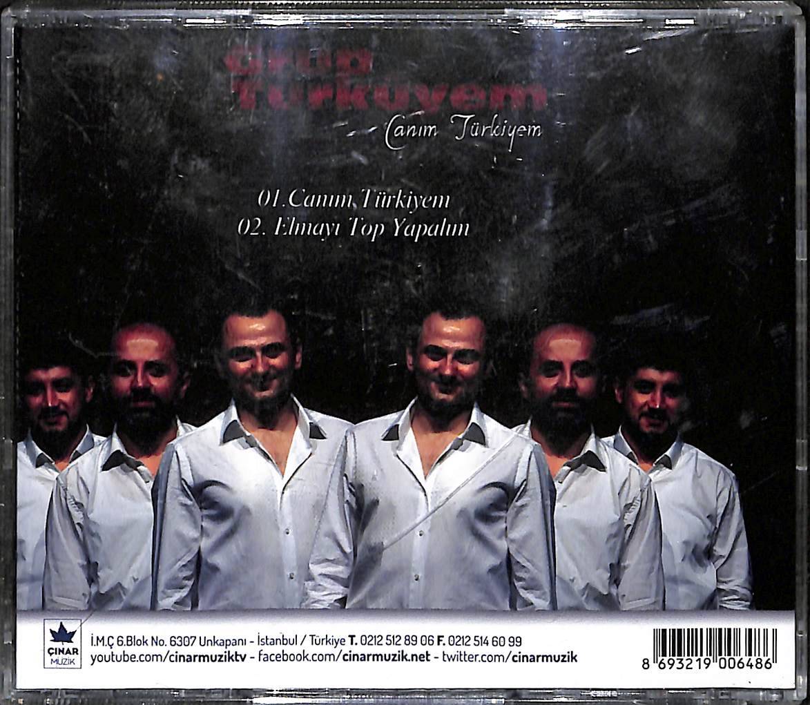 Grup Türkiyem - Canım Türkiyem CD (İkinci El) CD3685 - 2