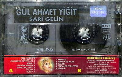 Gül Ahmet Yiğit - Sarı Gelin Kaset (Sıfır) KST24452 - 2