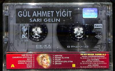 Gül Ahmet Yiğit - Sarı Gelin Kaset (Sıfır) KST24483 - 2