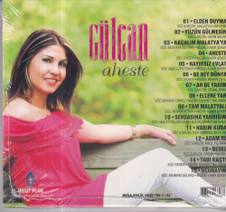 Gülcan - Aheste (Sıfır Ürün) CD Müzik CD1393 - 2