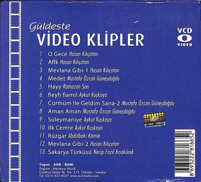 Güldeste Video Klipler VCD İlahi (108.5) VCD23821 - 4