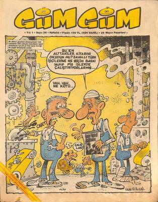 Gümgüm Haftalık Mizah Dergisi Sayı28 26 Mayıs 1986 NDR21638 - 1