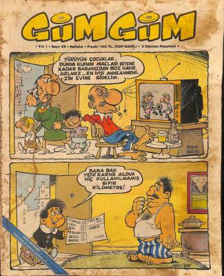 Gümgüm Haftalık Mizah Dergisi Sayı29 2 Haziran 1986 NDR21639 - 1