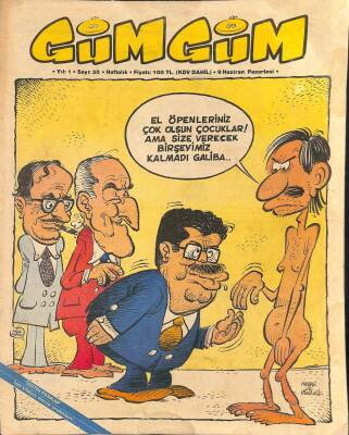 Gümgüm Haftalık Mizah Dergisi Sayı30 9 Haziran 1986 NDR21661 - 1