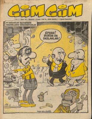 Gümgüm Haftalık Mizah Dergisi Sayı42 1 Eylül 1986 NDR21632 - 1