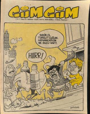 Gümgüm Haftalık Mizah Dergisi Sayı47 6 Ekim 1986 NDR21671 - 1