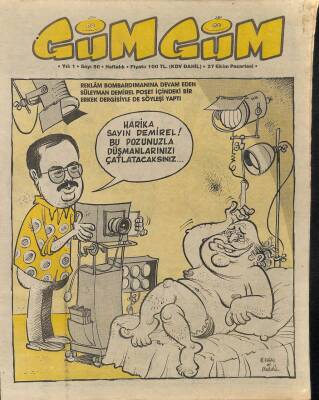 Gümgüm Haftalık Mizah Dergisi Sayı50 27 Ekim 1986 NDR21669 - 1