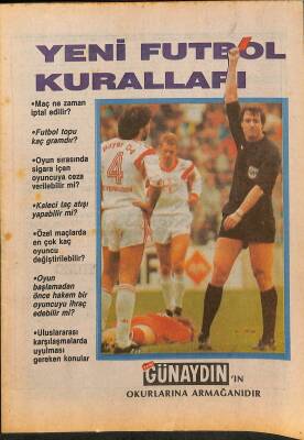 Günaydın Gazetesi Eki - Yeni Futbol Kuralları NDR85540 - 1