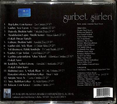 Gurbet Şiirleri - Hep Kahır CD Müzik CD2682 - 2