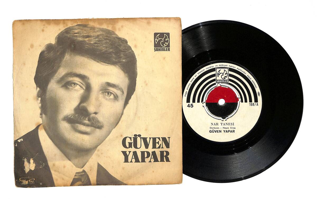 Güven Yapar - Kaşların Karasına / Nar Tanesi PLAK (10/7.5) PLK25699 - 1