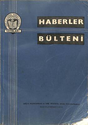 Haberler Bülteni Dergisi 7 Temmuz 1972 Sayı 1 NDR77392 - 1