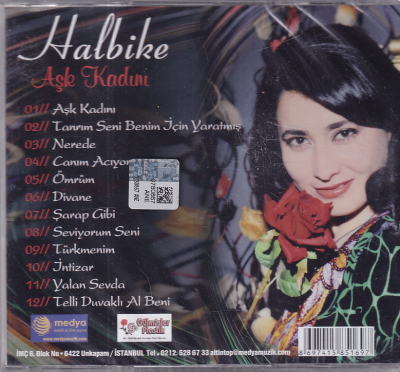 Halbike - Aşk Kadını (Sıfır Ürün) CD Müzik CD1368 - 2