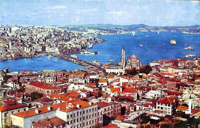 Haliç Ve Boğaz Kartpostal KRT3787 - 1