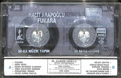 Halit Arapoğlu - Fukara Kaset ( İkinci El ) KST24011 - 2