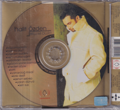 Halit Özden - Belli Mi Olur (Sıfır Ürün) CD Müzik CD1411 - 2