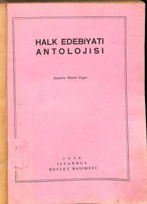 Halk Edebiyat Antolojisi NDR79849 - 1