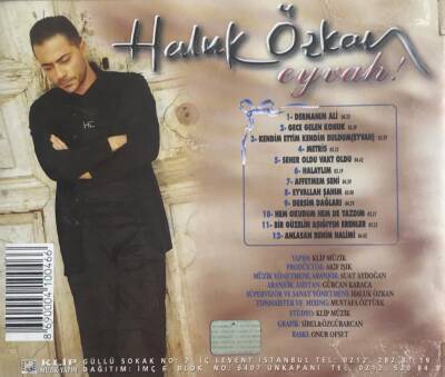 Haluk Özkan * Eyvah * ( İkinci El ) CD Müzik CD970 - 2