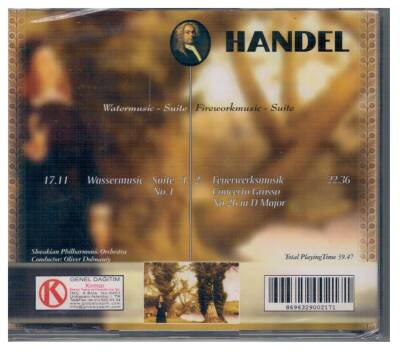 Handel - Water Music,Fireworks Music CD11 - 4