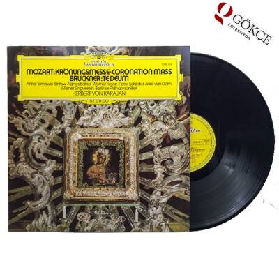 Harbert von Karajan Mozart Coronation Mass LP PLAK PLK940 - 1