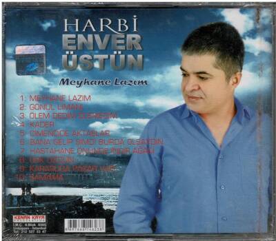 Harbi Enver Üstün - Meyhane Lazım CD Müzik CD566 - 8