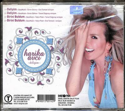 Harika Avcı - Deliyim (Sıfır Ürün) CD Müzik CD2446 - 8