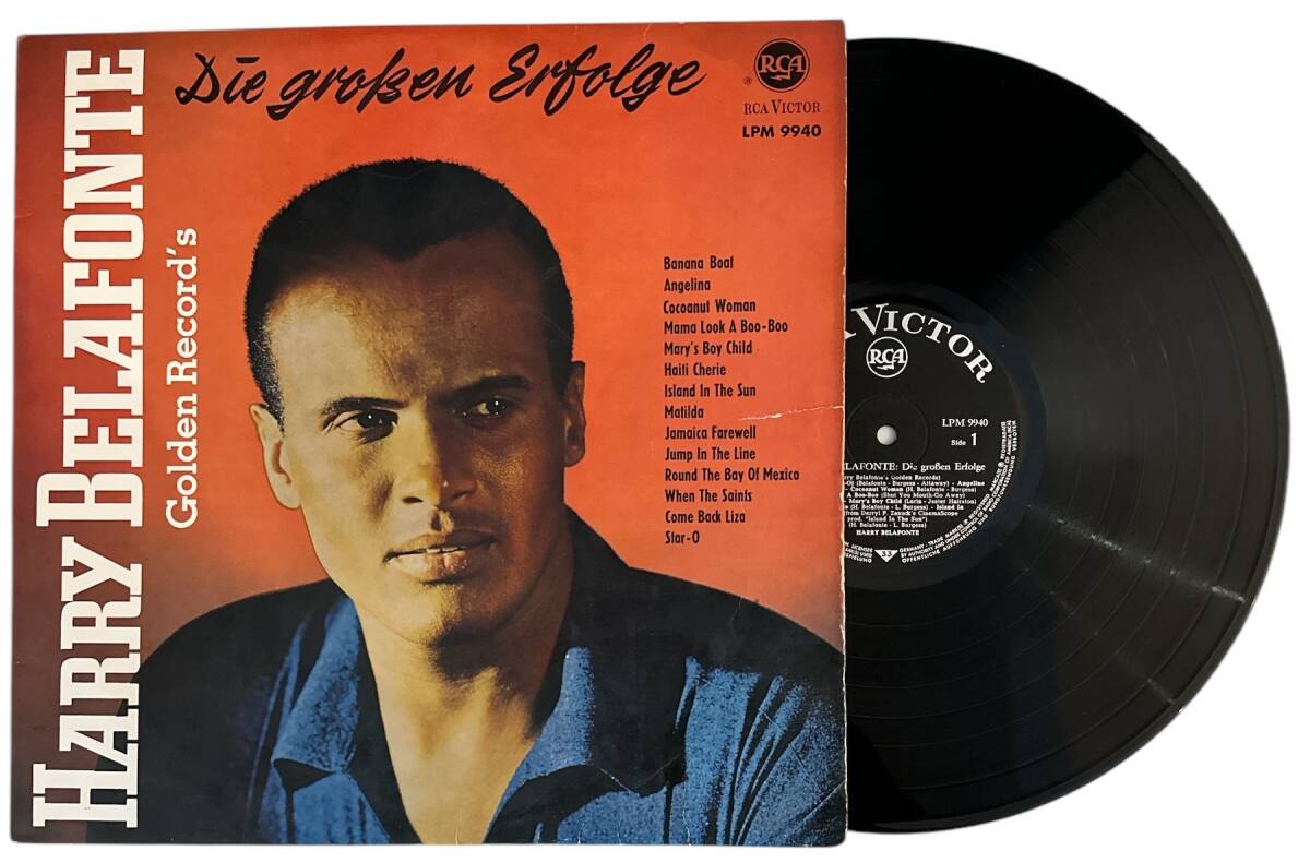 Harry Belafonte - Golden Records (RCA Victor) LP Plak (10/8) PLK25582 - 1