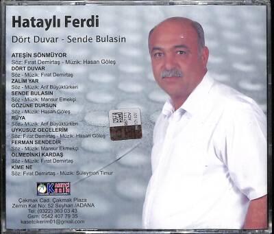 Hataylı Ferdi - Dört Duvar Sende Bulasin (Sıfır Ürün) CD Müzik CD1799 - 2