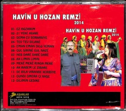 Havin U Hozan Remzi 2014 (Sıfır Ürün) CD Müzik CD2320 - 2