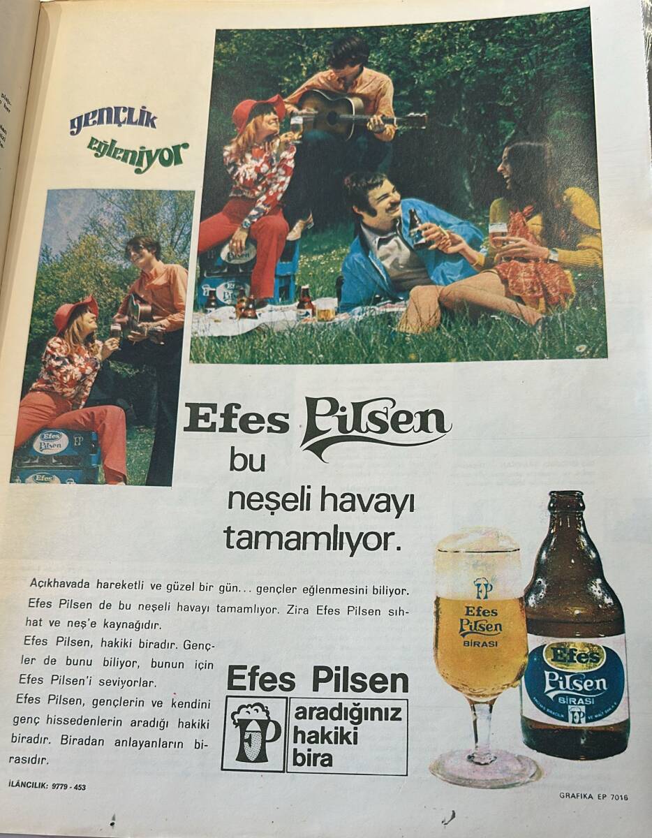 HAYAT DERGİSİ 23 Temmuz 1970 Sayı : 30 - Kapak : Valeria Pericoli - Efes Pilsen Reklamı - Şarlo'nun Kızı Tam-Tam'lar Diyarında NDR88721 - 2