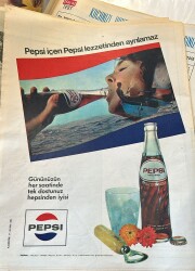 HAYAT DERGİSİ 9 Ekim 1969 Sayı : 42 - Fenerbahçe Ve Can Bartu'nun Altın Yılı - Pepsi Cola Reklamı NDR88719 - 2