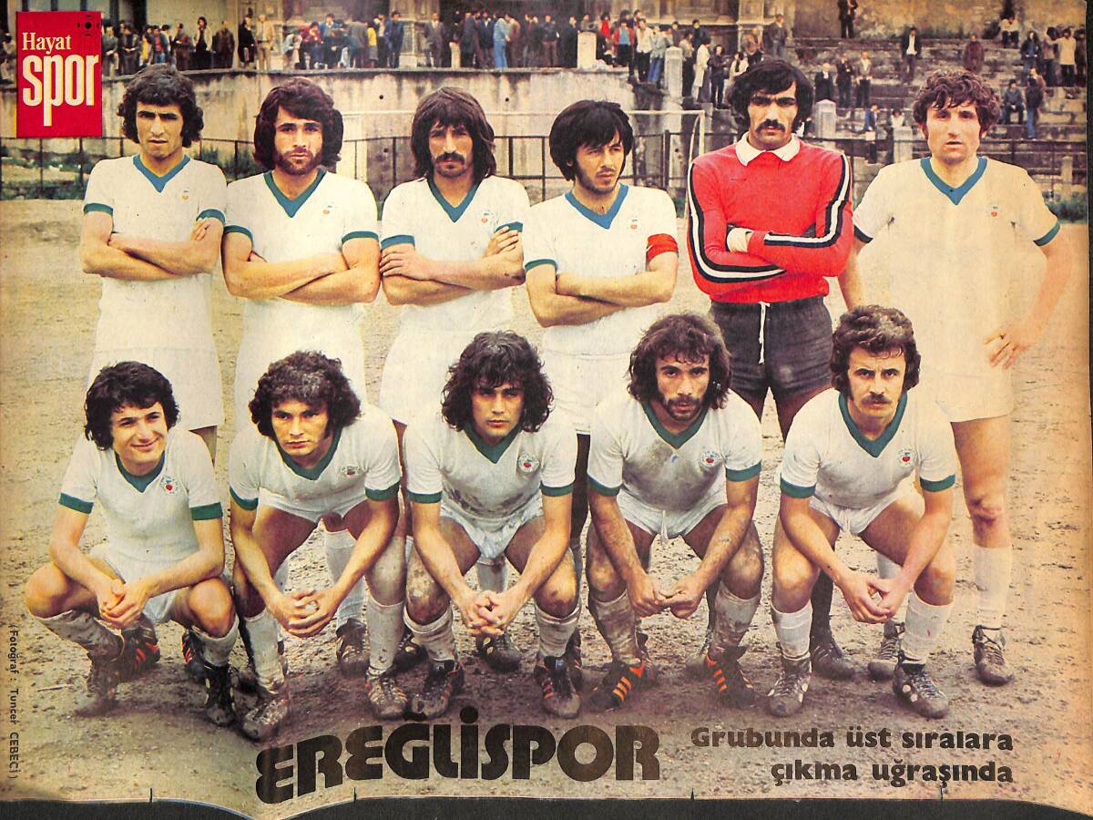 Hayat Dergisi Ereğlispor Oyuncu Kadrosu Poster KRT21099 - 1