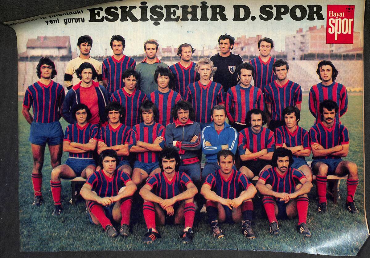 Hayat Dergisi Eskişehir D.Spor Oyuncu Kadrosu Poster KRT21172 - 1