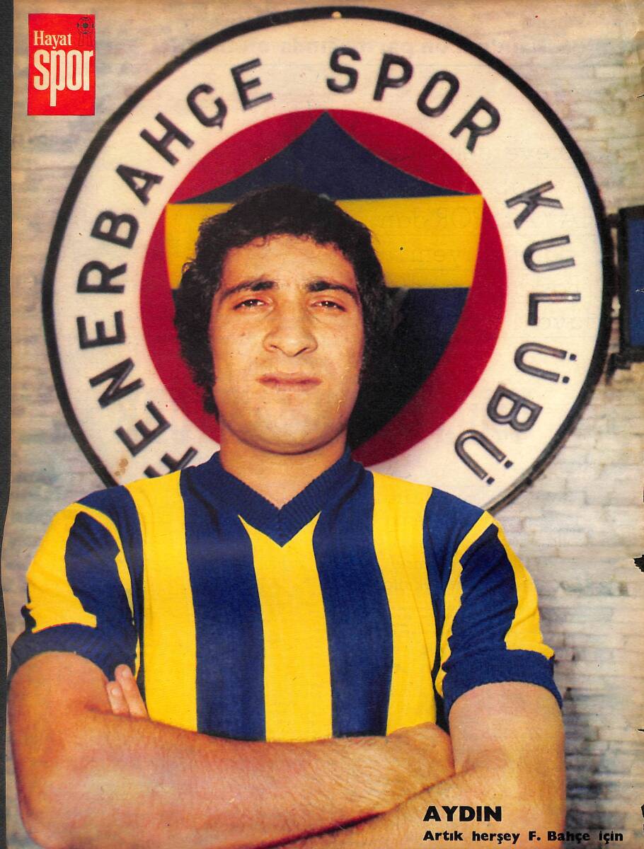 Hayat Dergisi Fenerbahçe Futbolcu Aydın Poster KRT21137 - 1