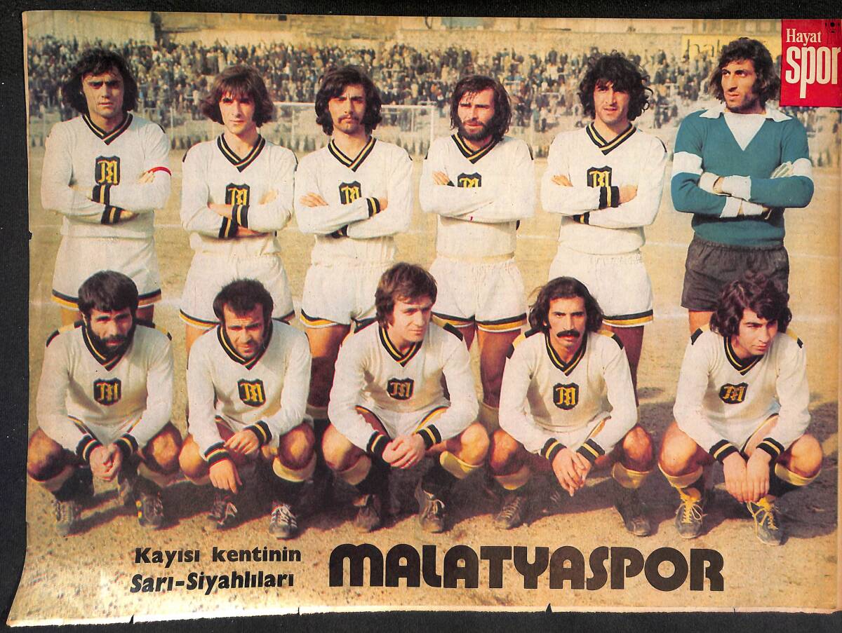 Hayat Dergisi Malatyaspor Oyuncu Kadrosu Poster KRT21133 - 1