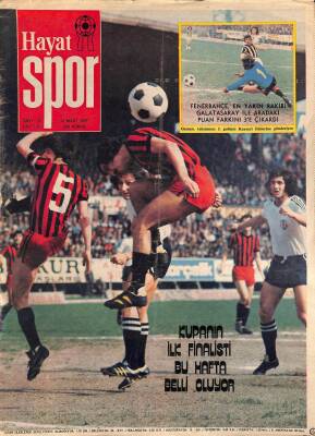 Hayat Spor Dergisi 12 Mart 1975 Sayı 11 - Adanaspor Büyük Boy Poster DRG1596 - 1