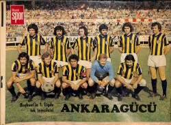 HAYAT SPOR DERGİSİ SAYI34 - 23 EKİM 1974 - ELAZIĞSPOR VE ANKARAGÜCÜ POSTERLERİ KRT17721 - 2